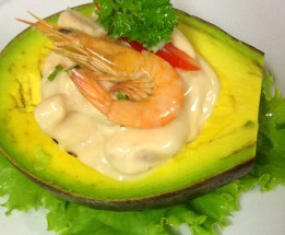 Avocat crevettes