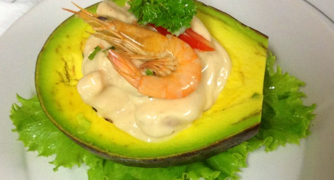 Avocat crevettes