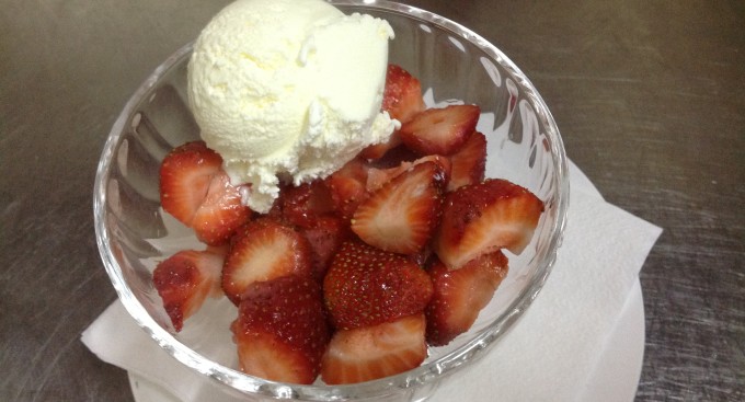 Coupe de fraise