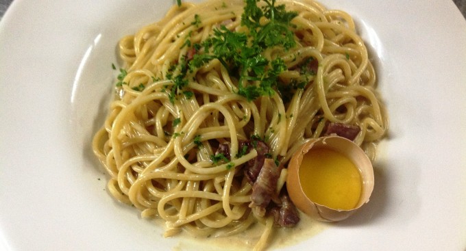 Spaghetti carbonara